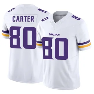 Cris Carter Minnesota Vikings Men's Limited Vapor F.U.S.E. Nike Jersey - White