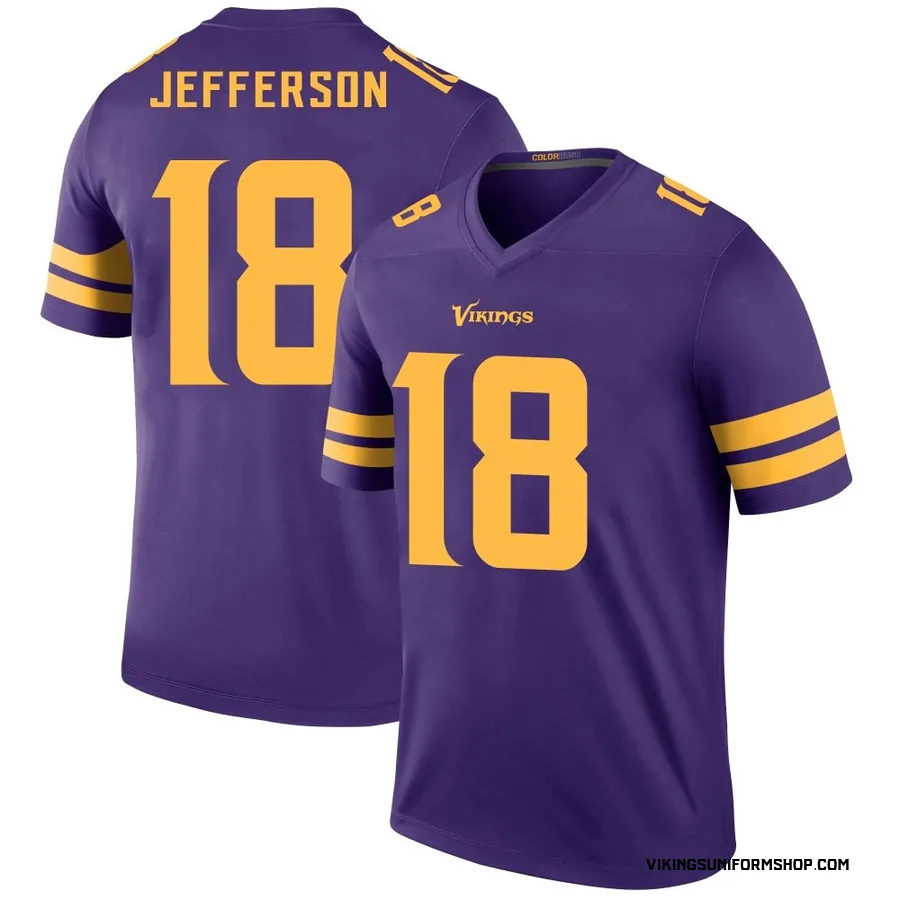 vikings justin jefferson jersey