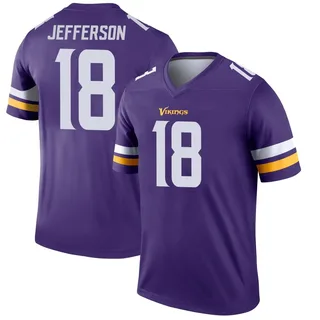 Justin Jefferson Minnesota Vikings Youth Legend Nike Jersey - Purple